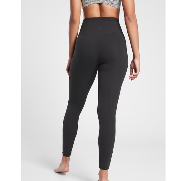 NWT Athleta Ultra High Rise Elation 7/8 Tight | Black #599750 - Picture 3 of 13